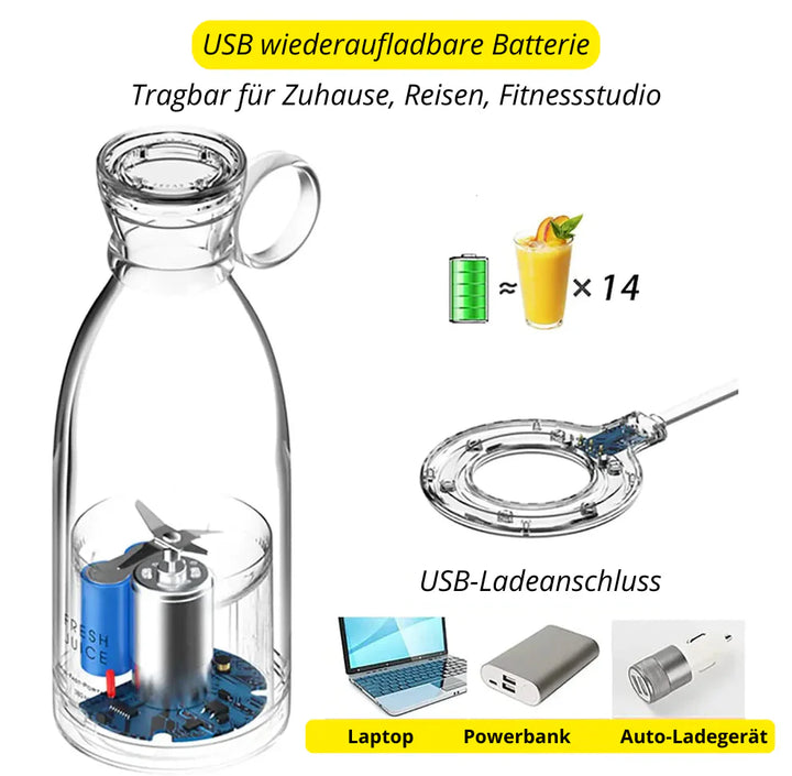 Skanto | Bærbar blender med oppladbart batteri
