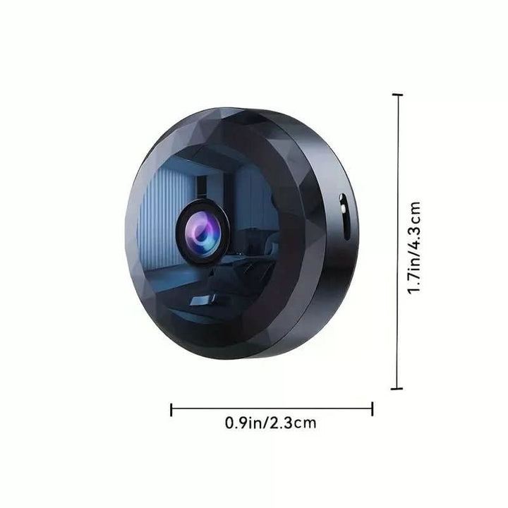 Skanto | Magnetisk WiFi Sikkerhetskamera med 1080P HD, Nattmodus & Bevegelsesdetektor