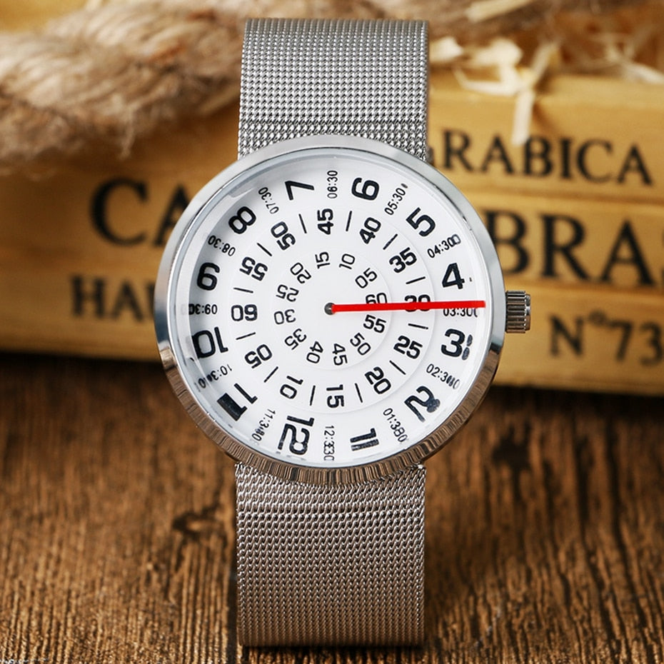 Skanto | Kreativ Kvarts Moderne Urskive Uhr