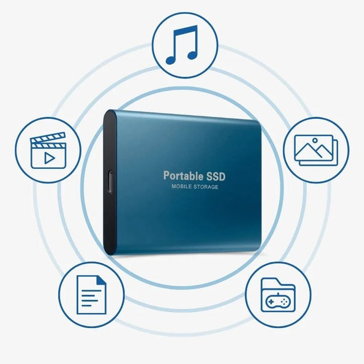Skanto | UltraDrive - Ekstern SSD - Superrask lagring 128GB