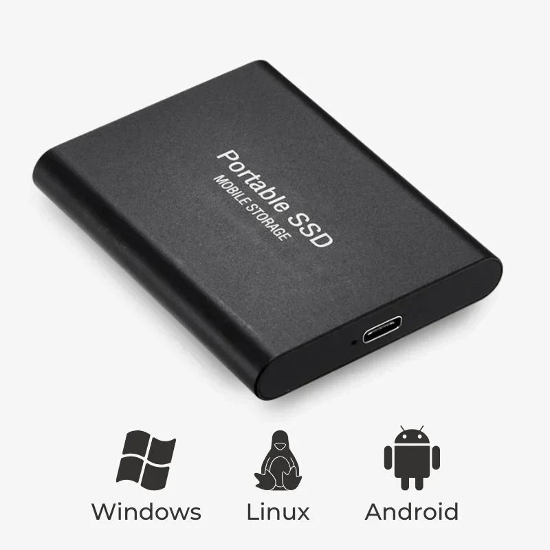 128GB Ultra Rask Ekstern SSD