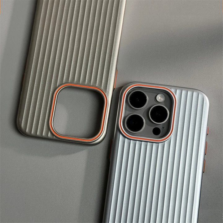 Skanto | Ultra-tynn bølget matte støtsikker sag for iPhone