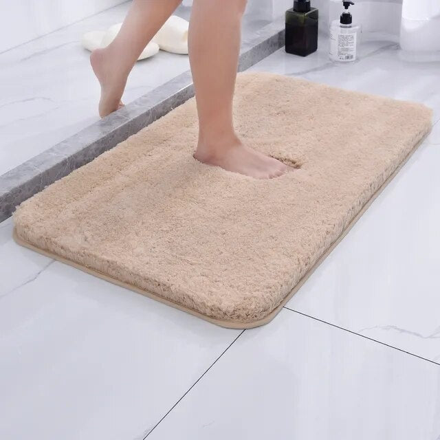 Skanto | Ultra Soft Bademat fra Mikrofiber Ruggfri Hurtigtørkende Størrelse