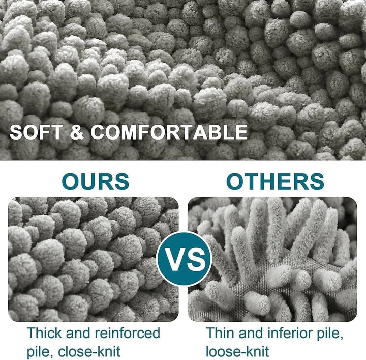 Skanto | Mikrofiber BadeMatte for Komfort & Sikkerhet