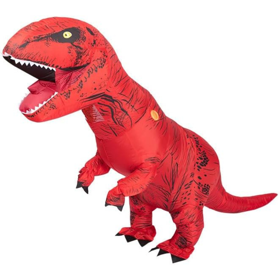 DinoBlast Oppblåsbar T-Rex Kostyme – Gigantisk Unisex Drakt | Skanto