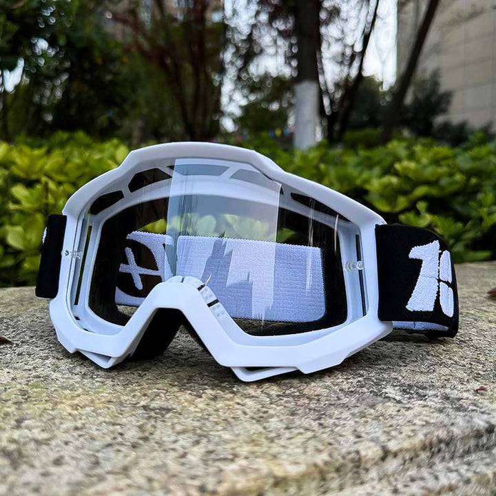 Skanto | Unisex Motorsykkel Briller Anti-Dugg Vindbeskyttelse Støvbeskyttelse