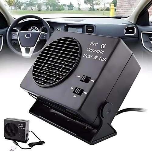 Heizlüfter fürs Auto | Tragbarer 12V-Entfroster und Wärmer
