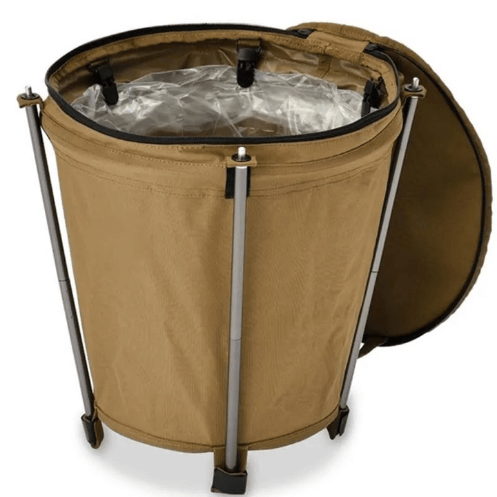 Skanto | Sammenleggbar campingboks laget av Oxford-stoff med 20 liters kapasitet og PVC-fôr
