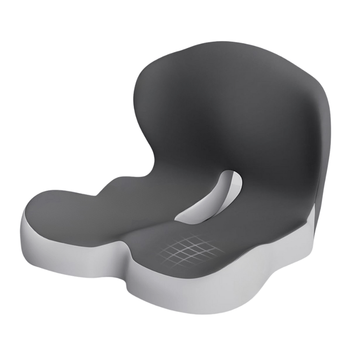 Skanto | Ergonomisk setepute med ryggstøtte for kontor, bil og reise