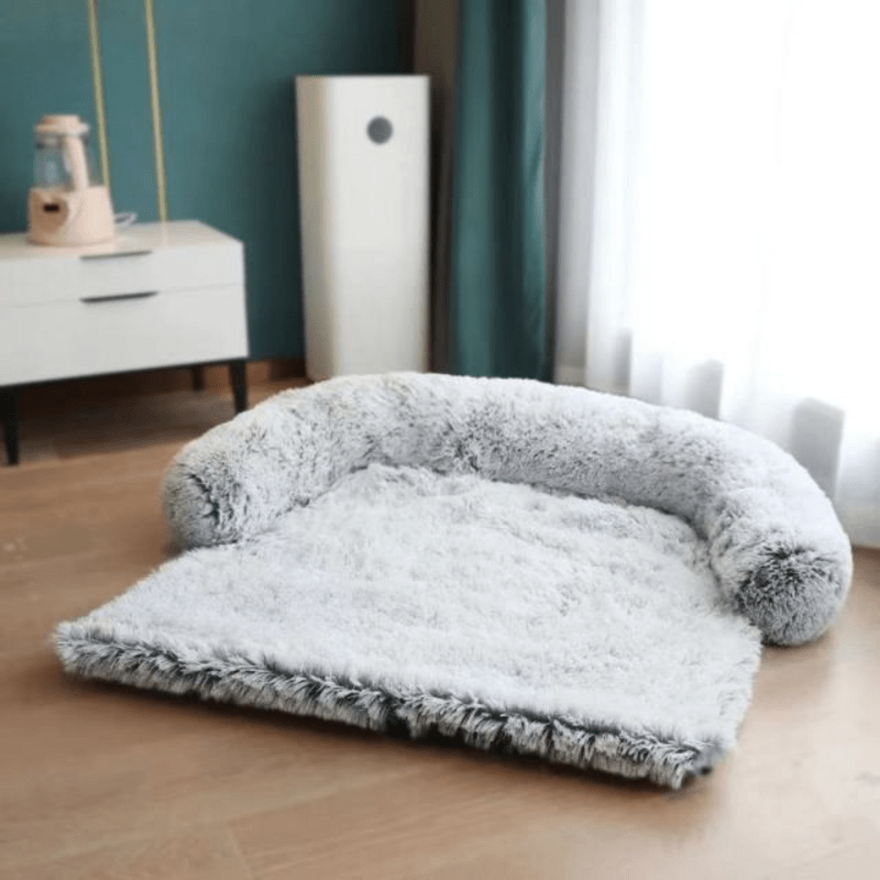 Skanto | Fluffy kjæledyrsofa for koselig søvn & møbelbeskyttelse