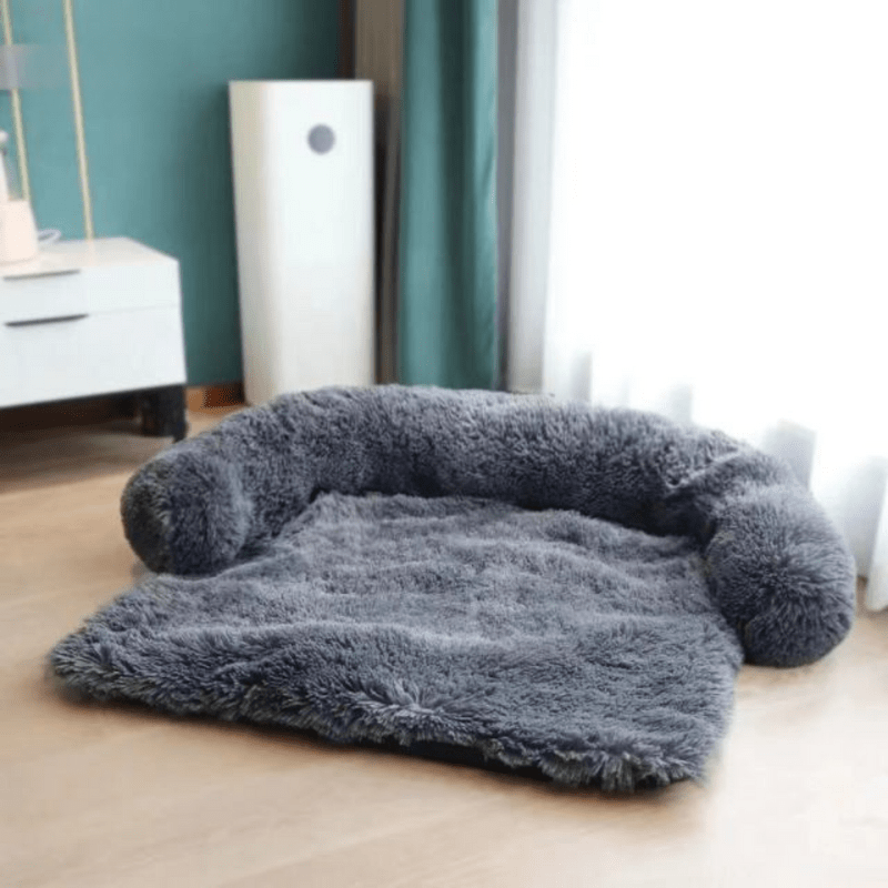 Skanto | Fluffy kjæledyrsofa for koselig søvn & møbelbeskyttelse