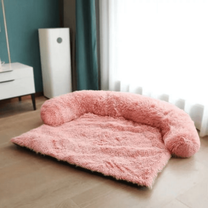 Skanto | Fluffy kjæledyrsofa for koselig søvn & møbelbeskyttelse