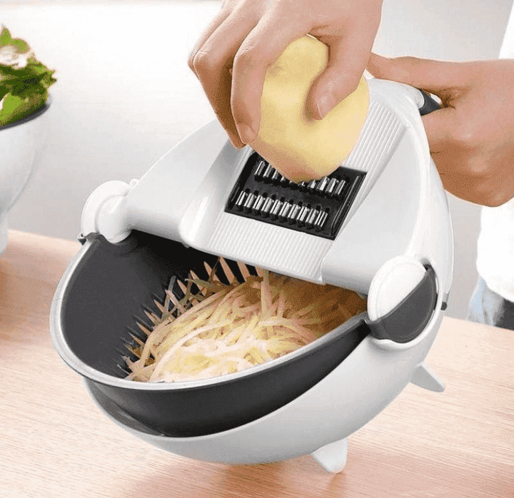 Cut N' Drain Veggie Slicing Bowl | Skanto