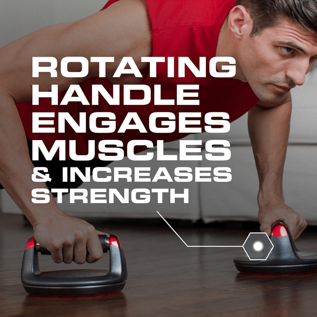 Skanto | Up Grips - Roterende push-up grep for effektiv overkroppstrening