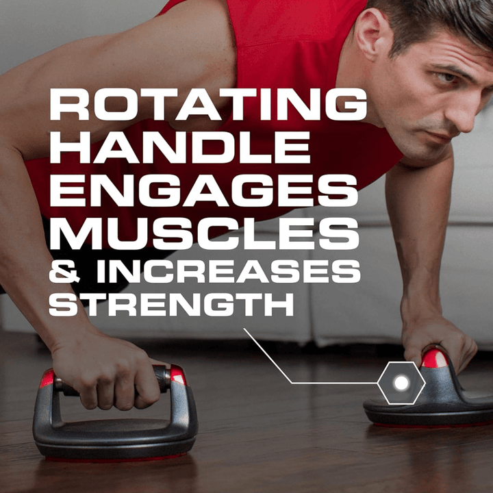 Skanto | Up Grips - Roterende push-up grep for effektiv overkroppstrening