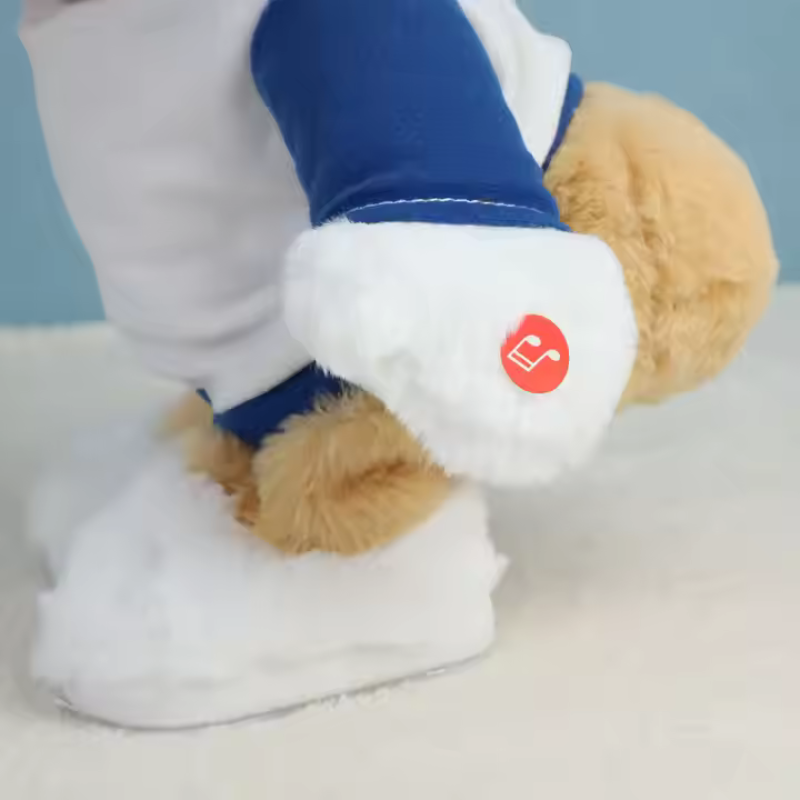 Lekende syngende hundeplush Skanto