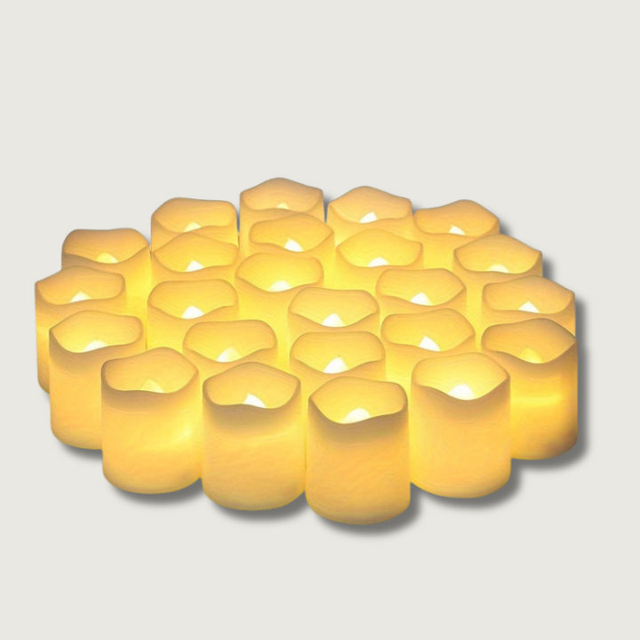 Skanto | LumiLights - LED Tealight Sett for Festlige Vibes