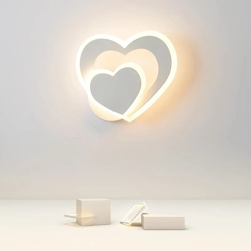 HeartGlow Vegglampe - Moderne LED Belysning Skanto
