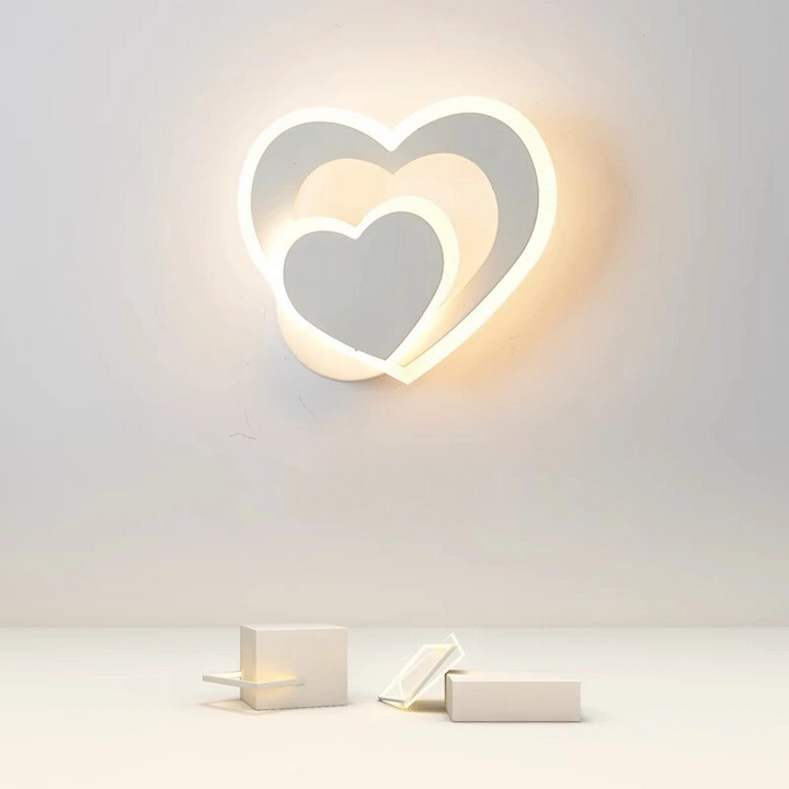 HeartGlow Vegglampe - Moderne LED Belysning Skanto