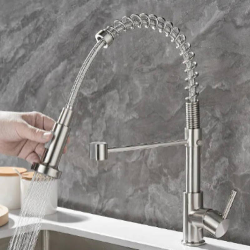 AquaFusion – Moderne Kjøkkenkran med Stilren Funksjonalitet Skanto