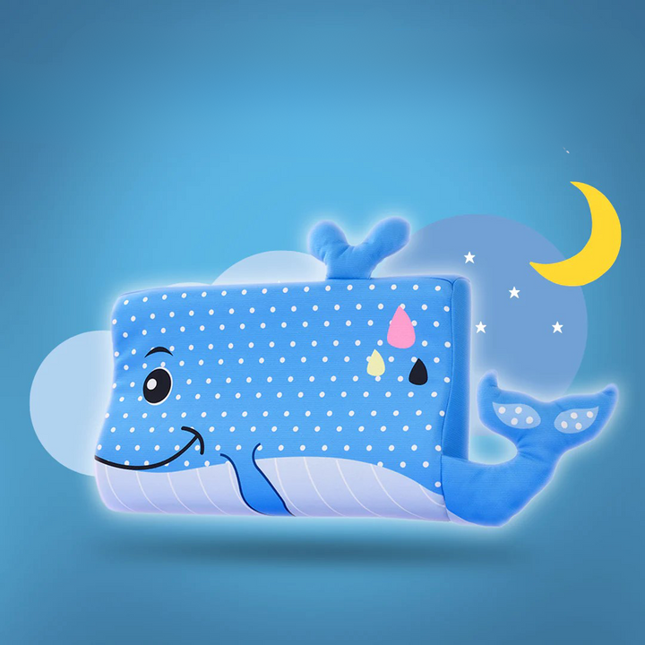 Skanto | CuddlyPillow – Pustende Ergonomisk pute for Barn | Nakke Støtte & Sunn Søvnjustering
