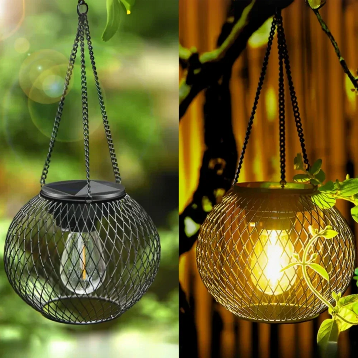 Skanto | Sunny Garden Solar Lantern – Vanntett LED Utendørs Lys med Auto Sensor
