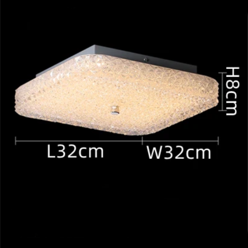 Elegant LED Kronelys – Moderne Taklampe med Krystall for Stue og Soverom | Skanto