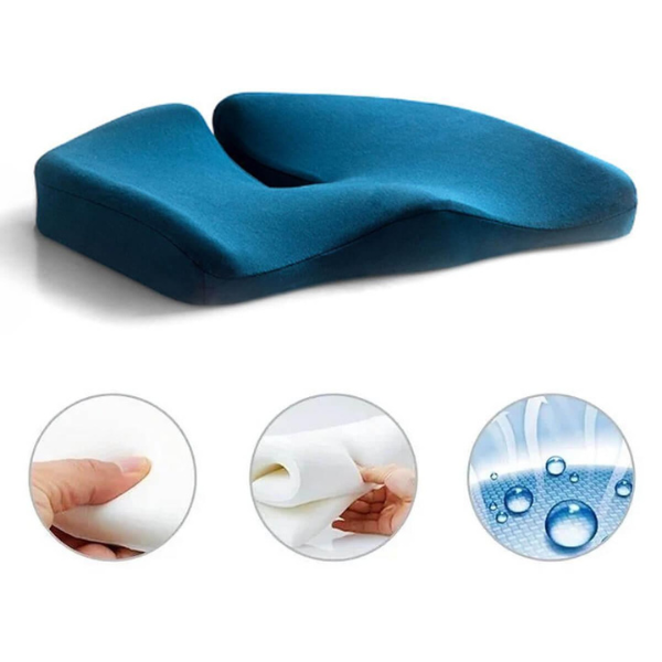 ErgoRelief Seteklem - Ergonomisk Minne Skum Klem for Rygg og Haleben | Skanto
