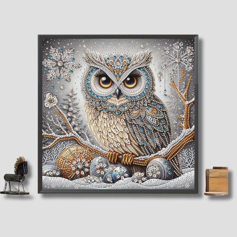 Skanto | MysticOwl - 5D Diamant Håndverkssett