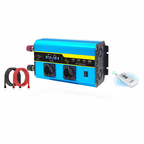 4000-W-Sinus-Wechselrichter, 12 V/24 V DC på 110 V/220 V AC, for Autosund Solaranlagen