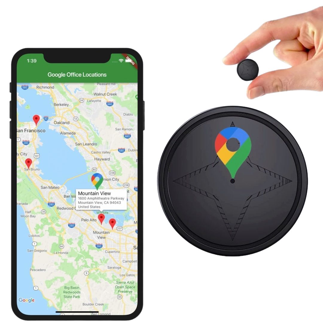 Skanto | SecureTrack GPS Tracker – Magnetisk sanntids kjøretøy sikkerhet