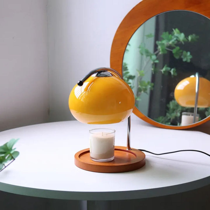 Alyssa Retro Glass Table Lamp | Skanto