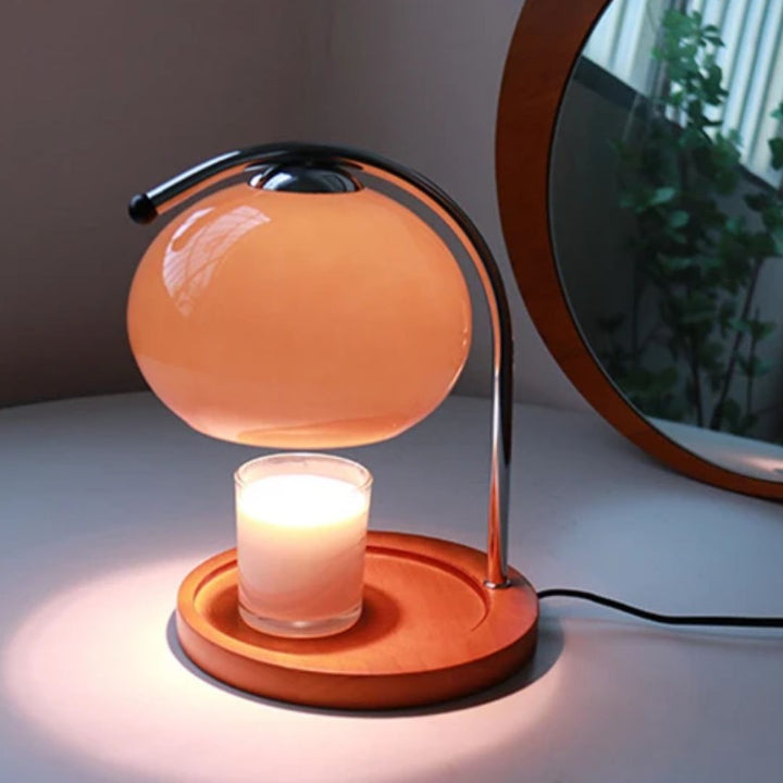 Alyssa Retro Glass Table Lamp | Skanto