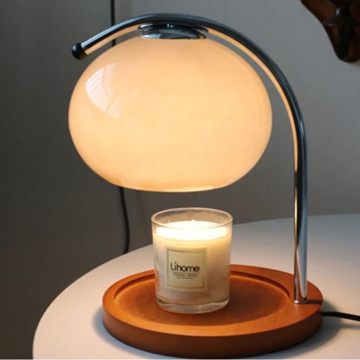 Alyssa Retro Glass Table Lamp | Skanto