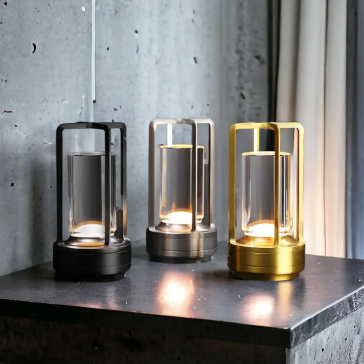 Skandinavisk trådløs LED-bordlampe - NordicaGlow | Skanto