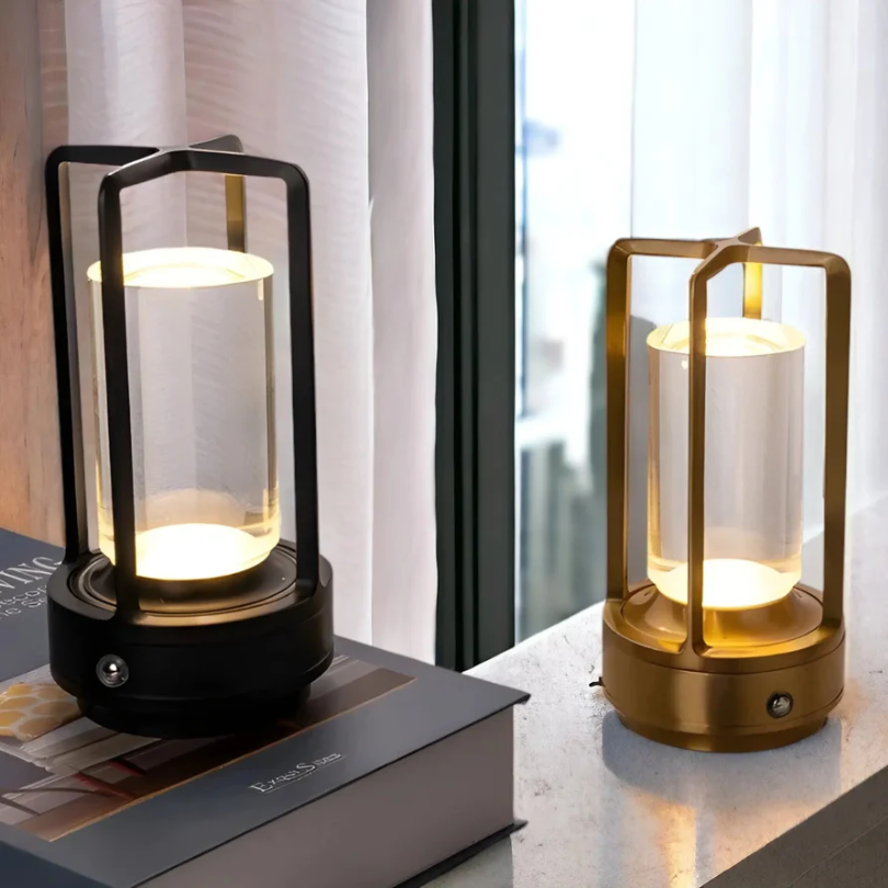 Skandinavisk trådløs LED-bordlampe - NordicaGlow | Skanto