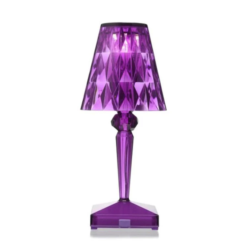 CrystalLuxe Bordlampe - Elegant Krystall Bordbelysning Skanto