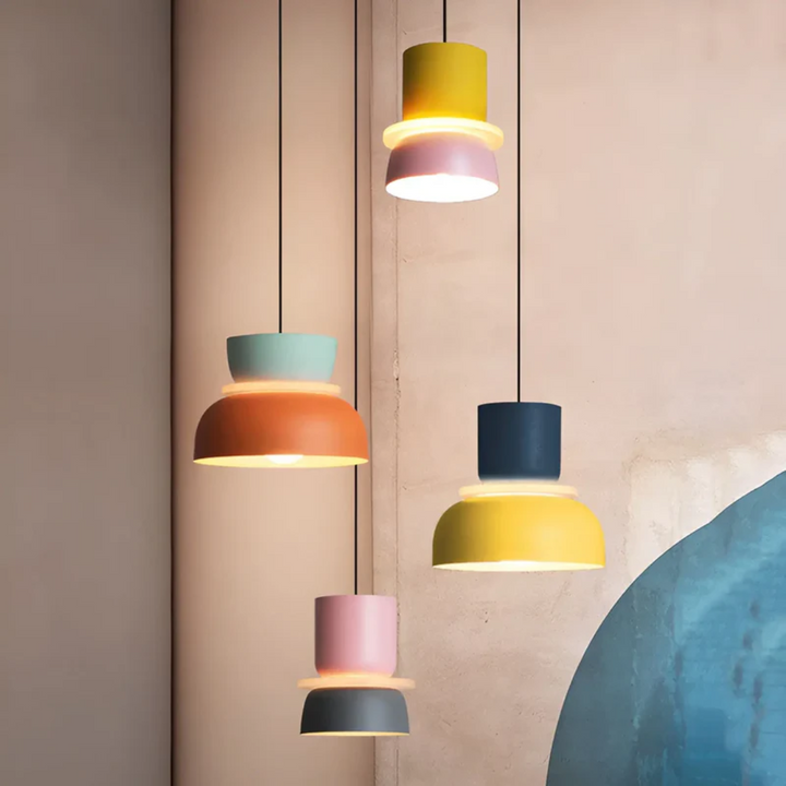 Skanto | VividGlow – Fargerik Macaron LED Pendellampe | Moderne, Stilig & Energieffektiv