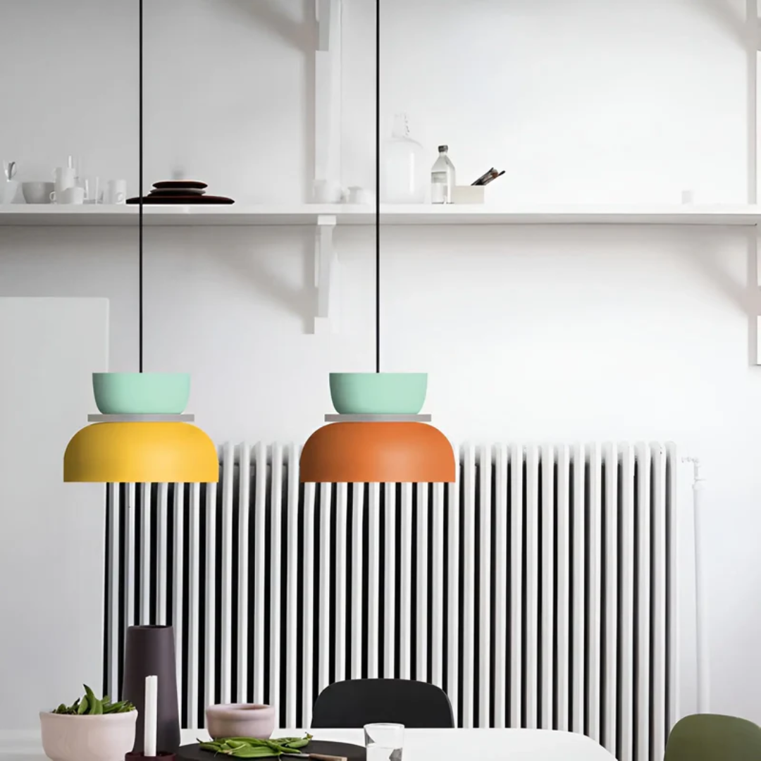 Skanto | VividGlow – Fargerik Macaron LED Pendellampe | Moderne, Stilig & Energieffektiv
