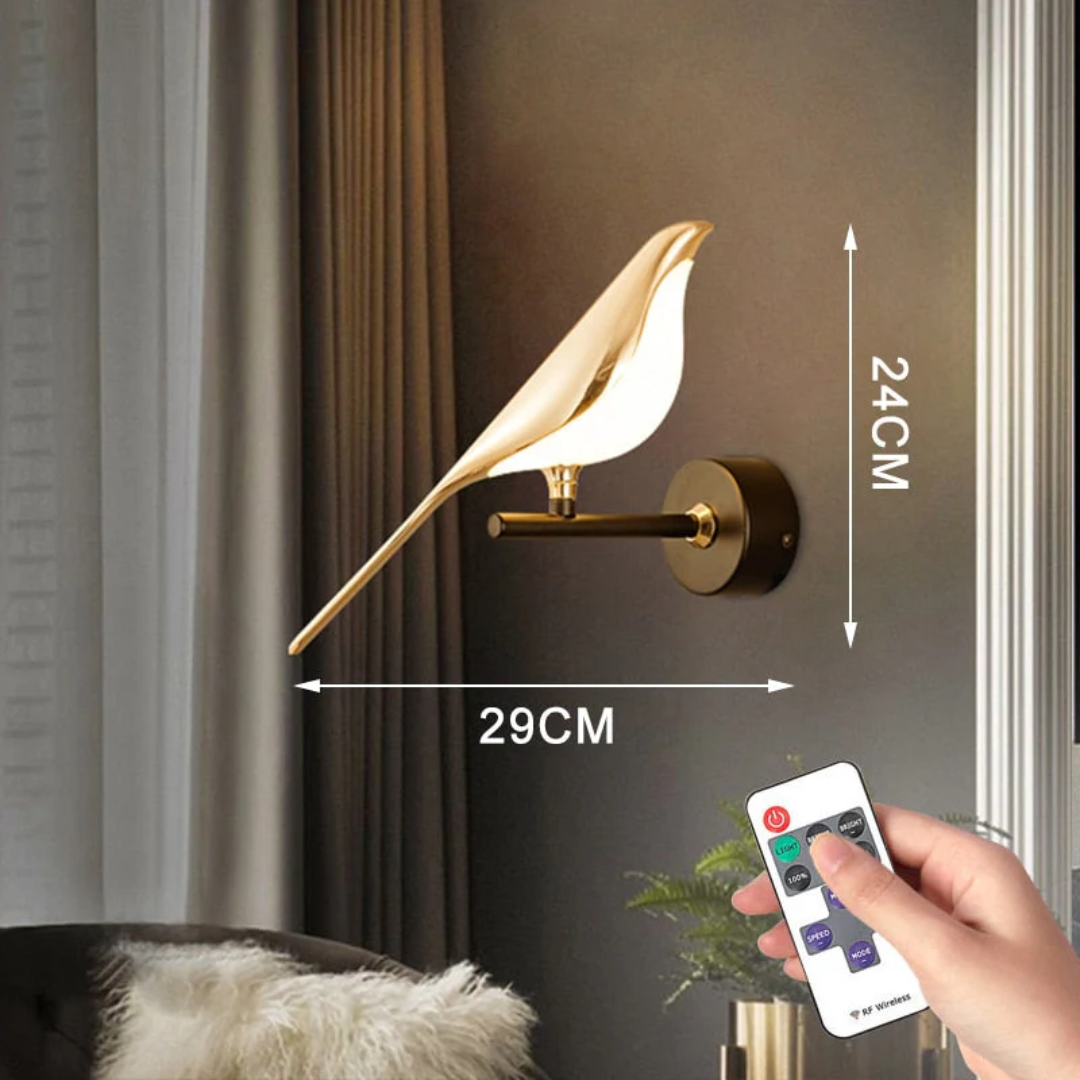 Roterende LED Vegglampe - LuminaBird | Skanto