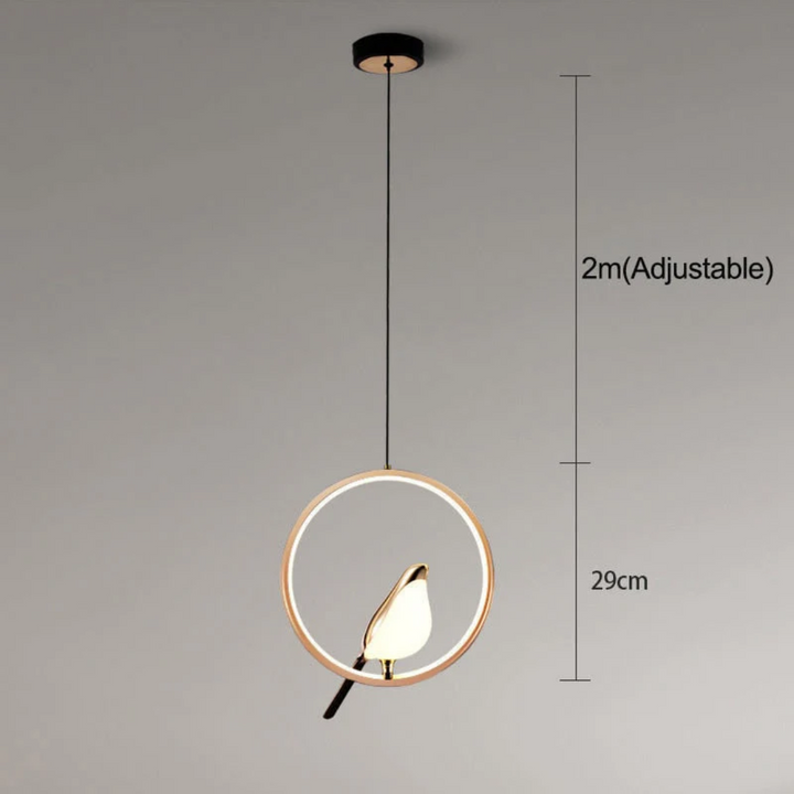 Roterende LED Vegglampe - LuminaBird | Skanto