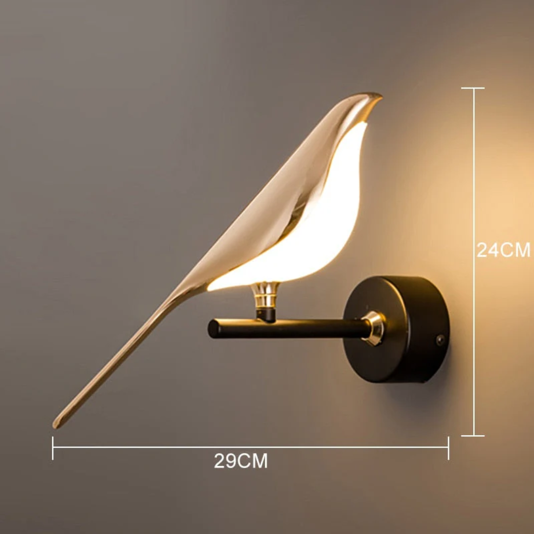 Roterende LED Vegglampe - LuminaBird | Skanto