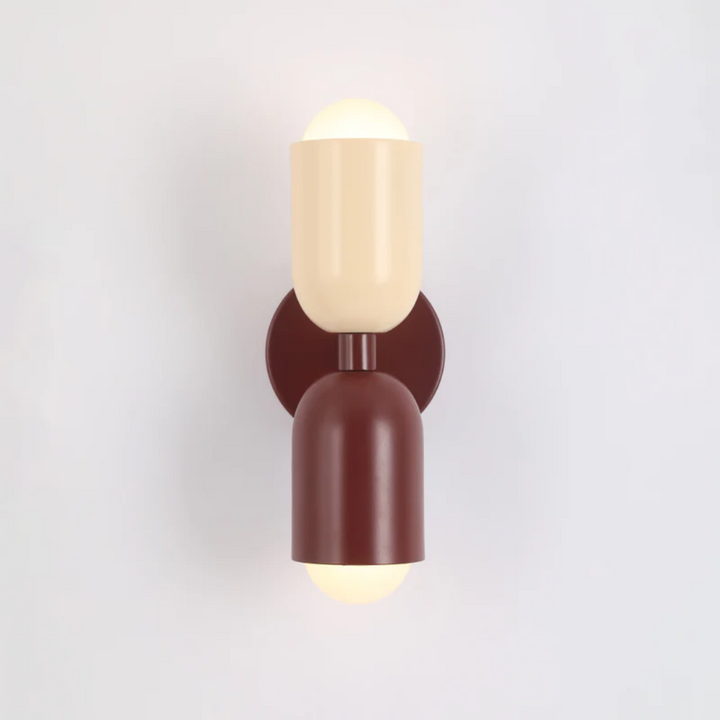 Skanto | Design Dobbeltsidig LED Vegglampe - Colorwave