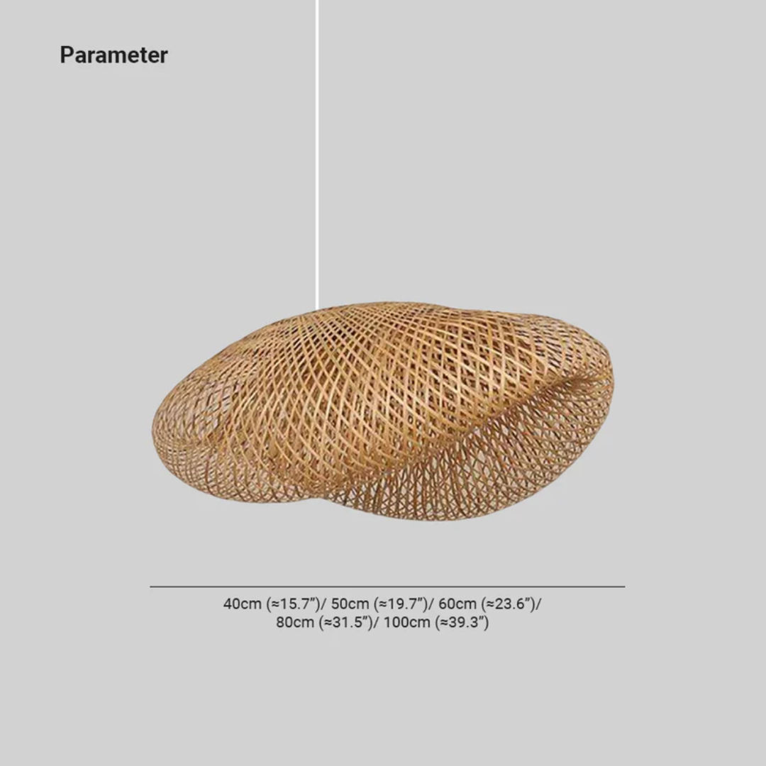 Skanto | Design LED Pendellampe Bambus Kuler - EcoSphere