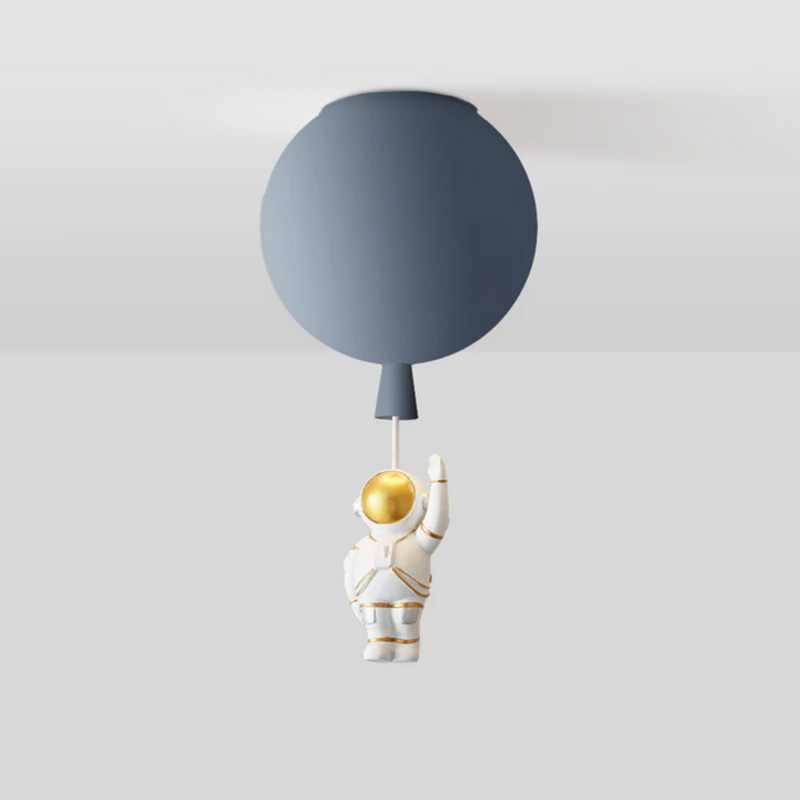 Skanto | Trendy Måne/Astronaut Barnerom LED Taklampe - CosmoGlow