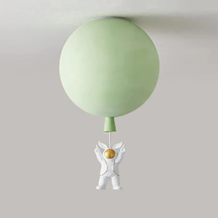 Skanto | Trendy Måne/Astronaut Barnerom LED Taklampe - CosmoGlow