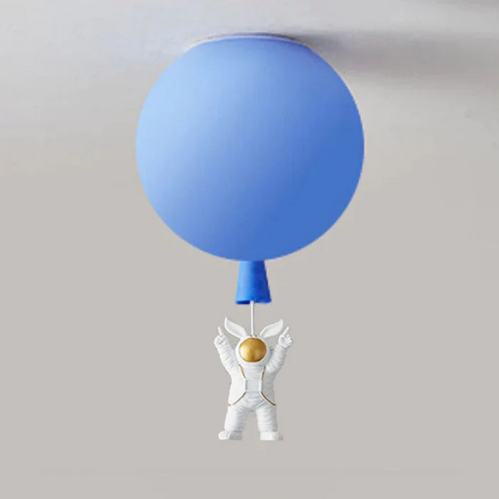 Skanto | Trendy Måne/Astronaut Barnerom LED Taklampe - CosmoGlow