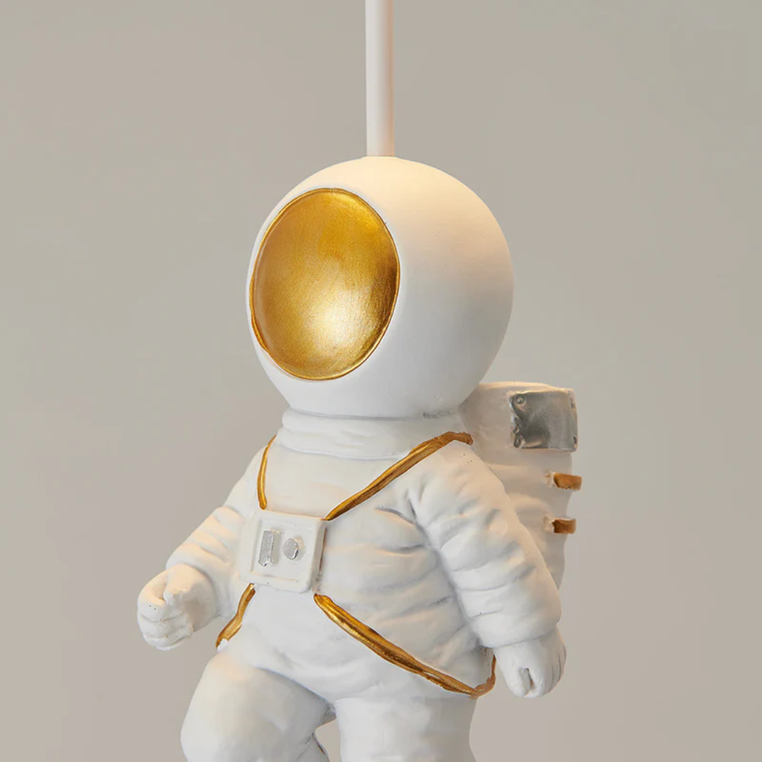 Skanto | Trendy Måne/Astronaut Barnerom LED Taklampe - CosmoGlow