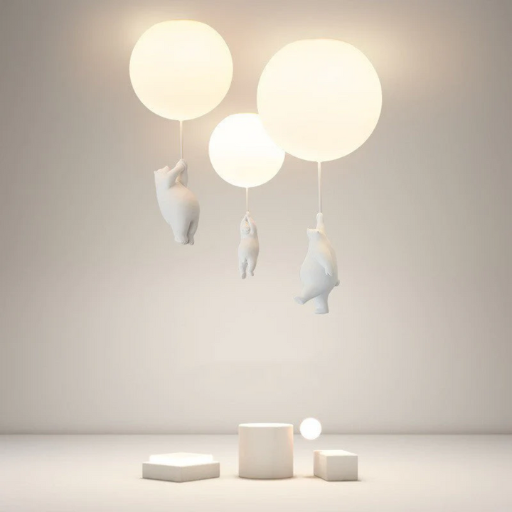 Fateh Taklamper Pendellamper Bamse Ballong | Skanto