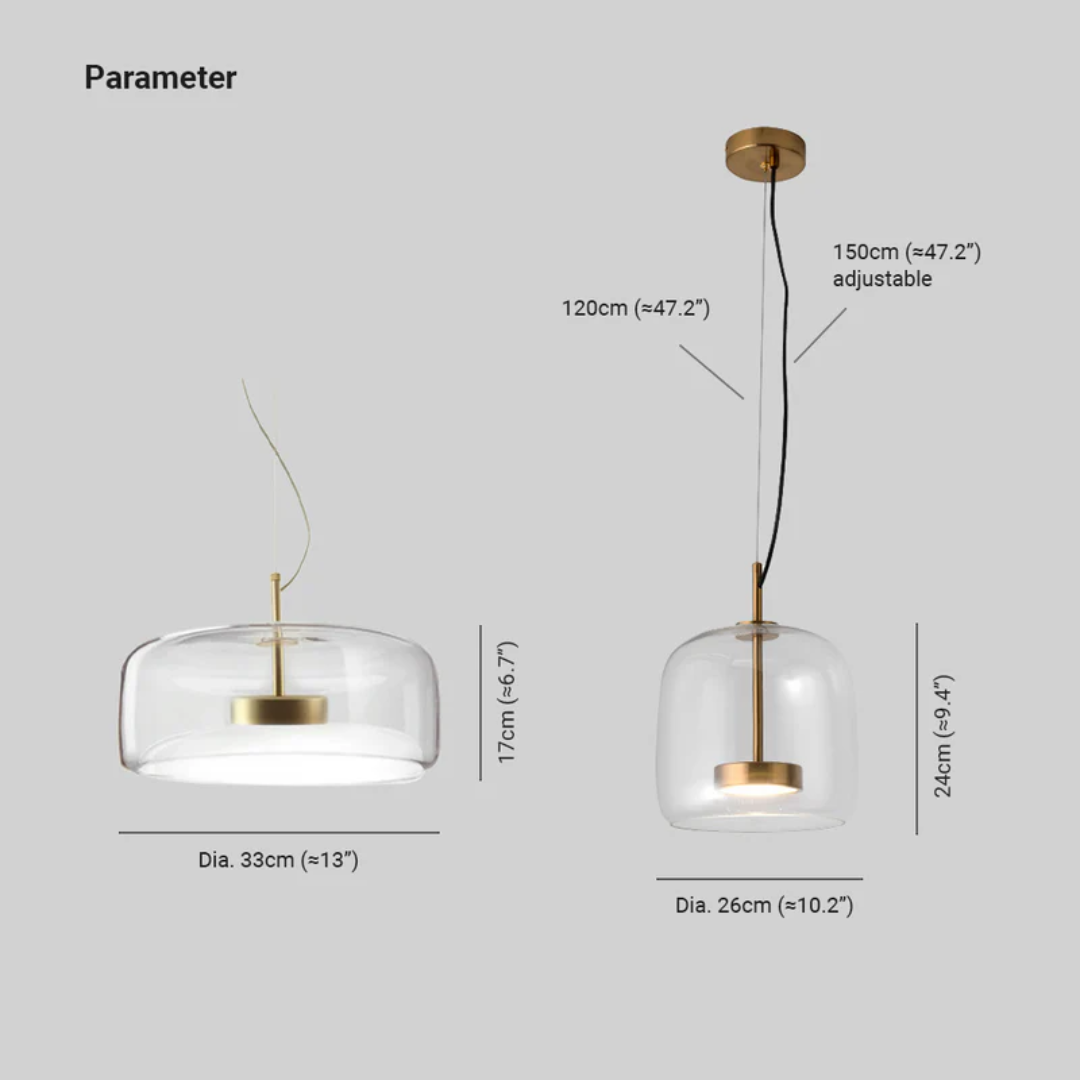 Retro LED Pendellampe - VintageGlow | Skanto